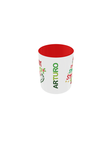 Taza de Navidad Grinch con Nombre