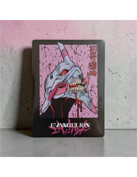 Lámina Evangelion EVA-01 de Aluminio 15x20 cm | Anime