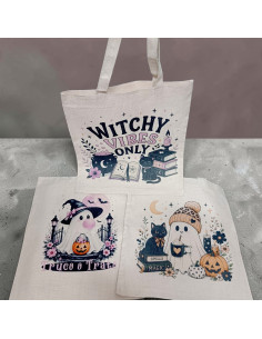 Tote Bags Halloween Cute