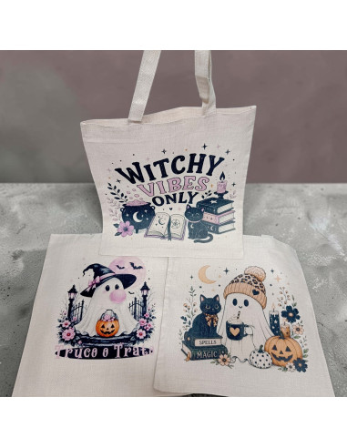 Tote Bags Halloween Cute