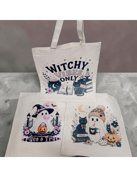 Tote Bags Halloween Cute