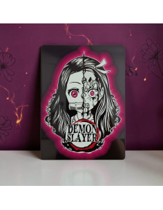 Lámina Nezuko Kamado de Aluminio 15x20 | Demon Slayer 2
