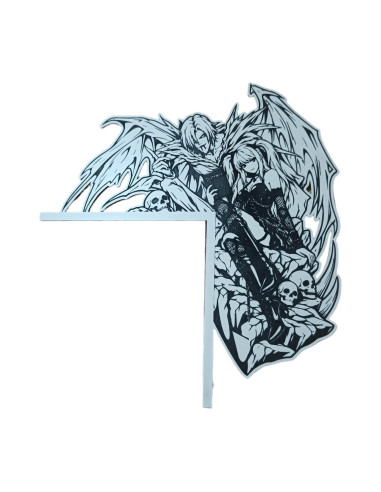 Death Note por las Esquinas - Decoración 20cm