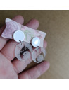 Pendientes Totoro White