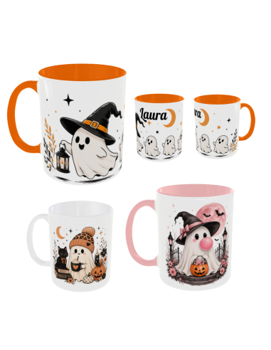 Taza Cute Boo Personalizable