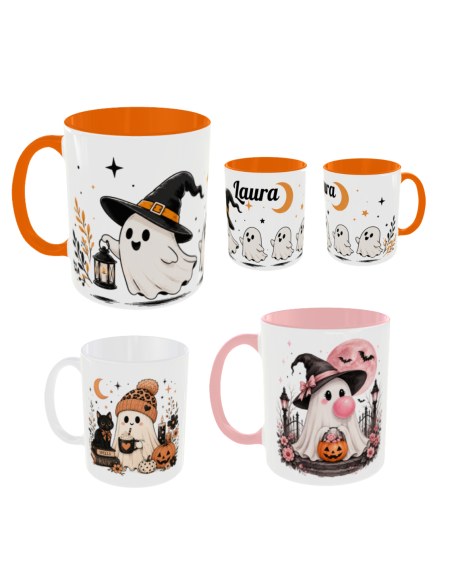 Taza Cute Boo Personalizable